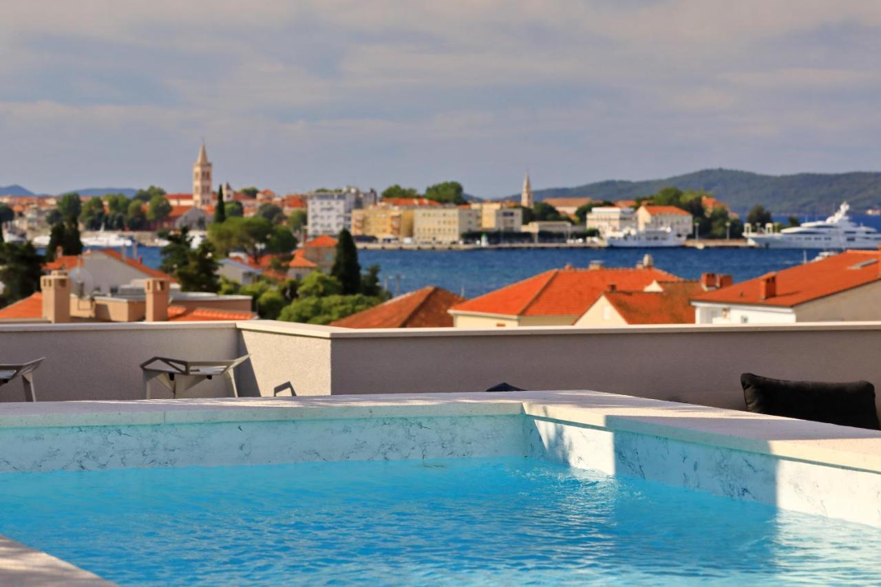 Penthouse Diem - Private Pool With Sea View Zadar Dış mekan fotoğraf